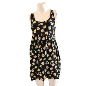 xhilaration women's large plural racerback fleas crochet relaxed flowy boho blou